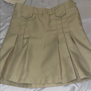 French Toast Beige Skirt
